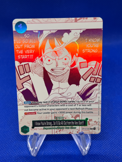 One Piece 3rd Anniversary I Know You’re Strong So I’ll Go All Out OP13-040 NM - Image 1
