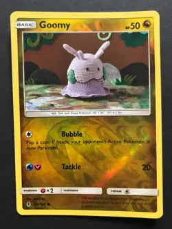 Goomy 94/145 Guardians Rising Asako Ito REVERSE HOLO Pokemon Card Excellent - Image 1