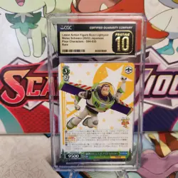 CGC 10 Pristine Weiss Schwarz Pixar Buzz Lightyear PXR S94-035 Rare - SHIPS FAST - Image 1