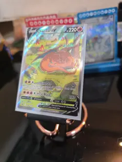 Pokemon TCG Charizard v SWSH260 Sword & Shield Promo Card Near Mint Condition - Image 5