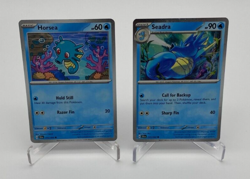 Pokemon Trading Card Game Shrouded Fable Cosmos Horsea & Seadra 011/064 010/064 - Image 1
