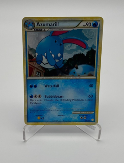 Pokemon Trading Card Game TCG Holo HeartGold & SoulSilver Azumarill 2/123 - Image 1