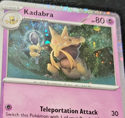 Kadabra Cosmos Holo Promo 064/165 ( Scarlet & Violet 151 Pokemon Card NM ) - Image 1