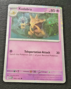 Kadabra Cosmos Holo Promo 064/165 ( Scarlet & Violet 151 Pokemon Card NM ) - Image 2