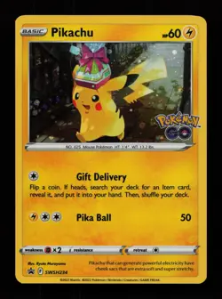 Pikachu SWSH234 Holo Promo Sword & Shield Promo Pokemon Cards - Image 1