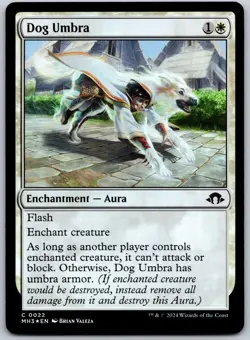 Dog Umbra Foil C Modern Horizons 3 22 NM - Image 1