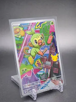 Grookey Pokemon First Partner Illustration Series 2 052 Promo 30th Anniversary - Image 3
