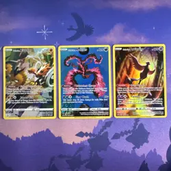 POKEMON TCG LOT OF 3 English Crown Zenith Galarian Gallery Pokemon Promo Birds - Image 2