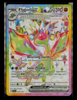 Flygon ex 222/191 Ultra Rare Surging Sparks NM/M Pokemon - Image 1