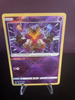 Radiant Alakazam 🔥 Silver Tempest 59/195 🔥 Pokemon TCG 🔥 NM Holo Rare - Image 1