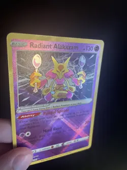 Radiant Alakazam 🔥 Silver Tempest 59/195 🔥 Pokemon TCG 🔥 NM Holo Rare - Image 5