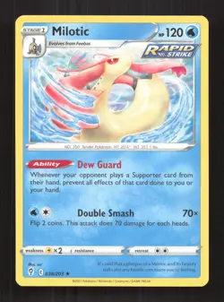 Milotic 038/203 Rare Evolving Skies Pokemon Near Mint - Image 1
