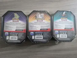 Pokemon TCG Tyranitar, Slaking, Dark Rai Tin Lot 3 Tins Sealed English - Image 2