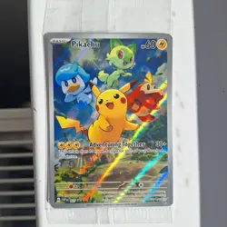 Pikachu 027 – SV Scarlet & Violet Promo Cards – sealed Holo – English - Image 1