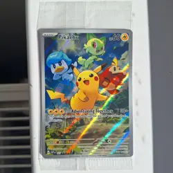 Pikachu 027 – SV Scarlet & Violet Promo Cards – sealed Holo – English - Image 2