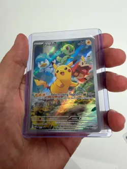 Pikachu 027 Sv: Scarlet & Violet Promo Cards Holo NM - Image 1