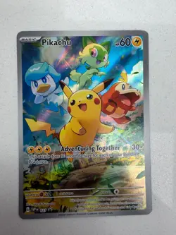 Pikachu 027 Sv: Scarlet & Violet Promo Cards Holo NM - Image 2