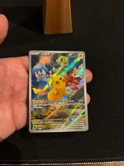 Pikachu 027 Sv: Scarlet & Violet Promo Cards Holo - Image 4