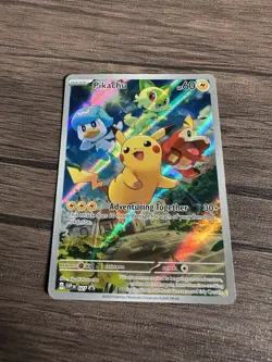 Pikachu 027 Sv: Scarlet & Violet Promo Cards Holo - Image 2