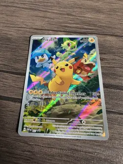 Pikachu 027 Sv: Scarlet & Violet Promo Cards Holo - Image 3