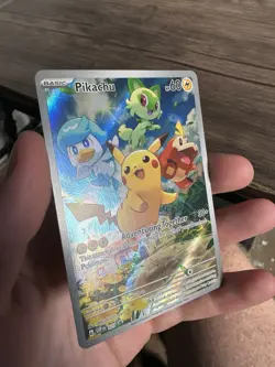 Pikachu 027 Sv: Scarlet & Violet Promo Cards Holo - Image 5