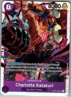 Charlotte Katakuri OP11-067 SR - One Piece Card Game - NM - Image 1
