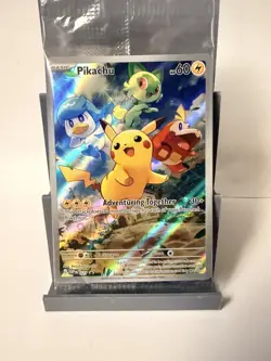 *SEALED* Pikachu 027 Sv: Scarlet & Violet Promo Cards Holo - Image 1