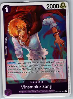 Vinsmoke Sanji - OP10-063 R - One Piece Card Game - NM - Image 1