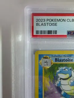 Blastoise 003/034 Trading Card Game Classic 2023 Holo CLB PSA 9 - Image 2