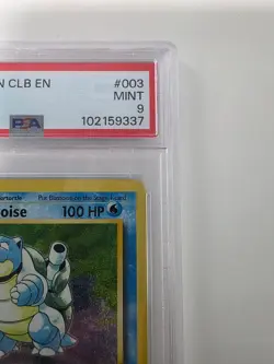 Blastoise 003/034 Trading Card Game Classic 2023 Holo CLB PSA 9 - Image 3