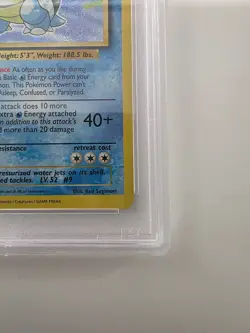 Blastoise 003/034 Trading Card Game Classic 2023 Holo CLB PSA 9 - Image 4