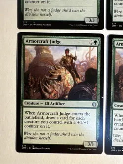 4x Mtg Jumpstart Armorcraft Judge NM/M Magic The Gathering - Image 2