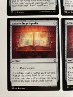 4x Mtg Jumpstart Arcane Encyclopedia NM/M Magic The Gathering - Image 2