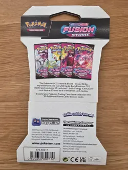 Pokemon TCG Fusion Strike Sleeved Blister Booster Pack Genesect Set Brand New - Image 2