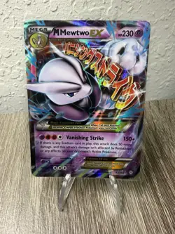 Pokemon M Mewtwo EX 63/162 230 LP - Image 1