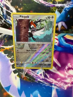 PIKIPEK 106/149 SM BASE SET Reverse Holo Common Pokemon - Image 1