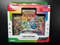 Pokemon First Partner Illustration Collection Series 1 – New Sealed Box - Image 1