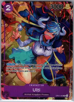 Ulti OP01-093 R Alternate Art - One Piece Card Game - NM - Image 1