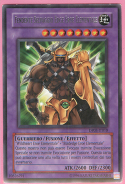 FENDENTE SELVAGGIO EDGE EROE ELEMENTALE • Rara • DP03 IT010 • heavy pl • Yugioh! - Image 1