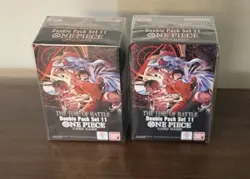 One Piece Card Game Time of Battle Double Pack Set 11 OP-16 English x2 - Image 1