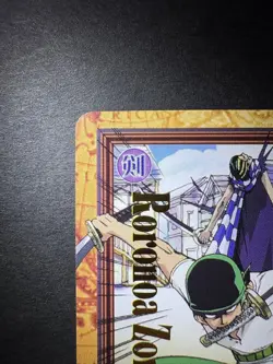 Excellent Condition One Piece Carddass Initial Zoro Pirate Hunter Alias C72 - Image 4