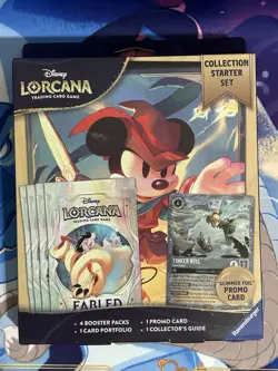 Disney Lorcana TCG Fabled Collection Starter Set Brand New Factory Sealed - Image 1