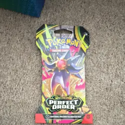 24 x Pokemon TCG Mega Evolution Perfect Order Booster Pack English Starmie - Image 3