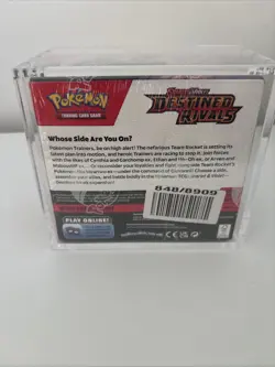 Pokemon TCG Destined Rivals Booster Box (36 Packs) - Sealed & Acrylic Case - Image 3