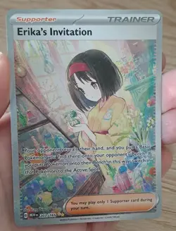 Erika's Invitation 203/165 Near Mint | Scarlet & Violet 151 | Pokemon Card - Image 2