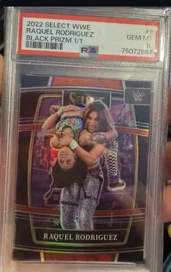 2022 Wwe Select Black Prizm 1/1 Raquel Rodriguez - Image 1