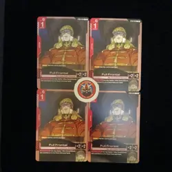 Gundam TCG Zeons Rush St03-010 Full Frontal Playset X4 - Image 1