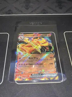 Pokemon TCG Charizard ex Scarlet & Violet-151 006/165 Holo Double Rare - Image 1