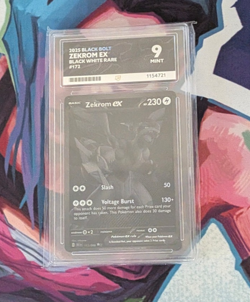 Zekrom EX 172/086 Black Bolt Black White Rare Ace 9 - Image 1