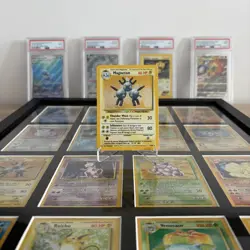 Magneton 9/102 Base Set Holo Rare 1999 Vintage Pokemon Card - Image 1
